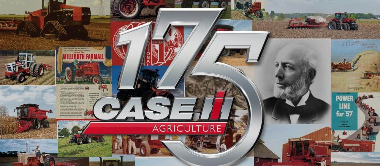 Case IH firar 175-årsjubileum med lanseringen av den första CVT-traktorn med band och uppdateringar av modeller i mellanklass
